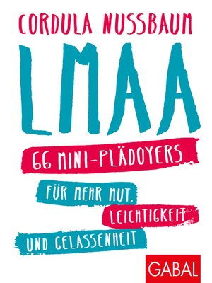 cover image of LMAA